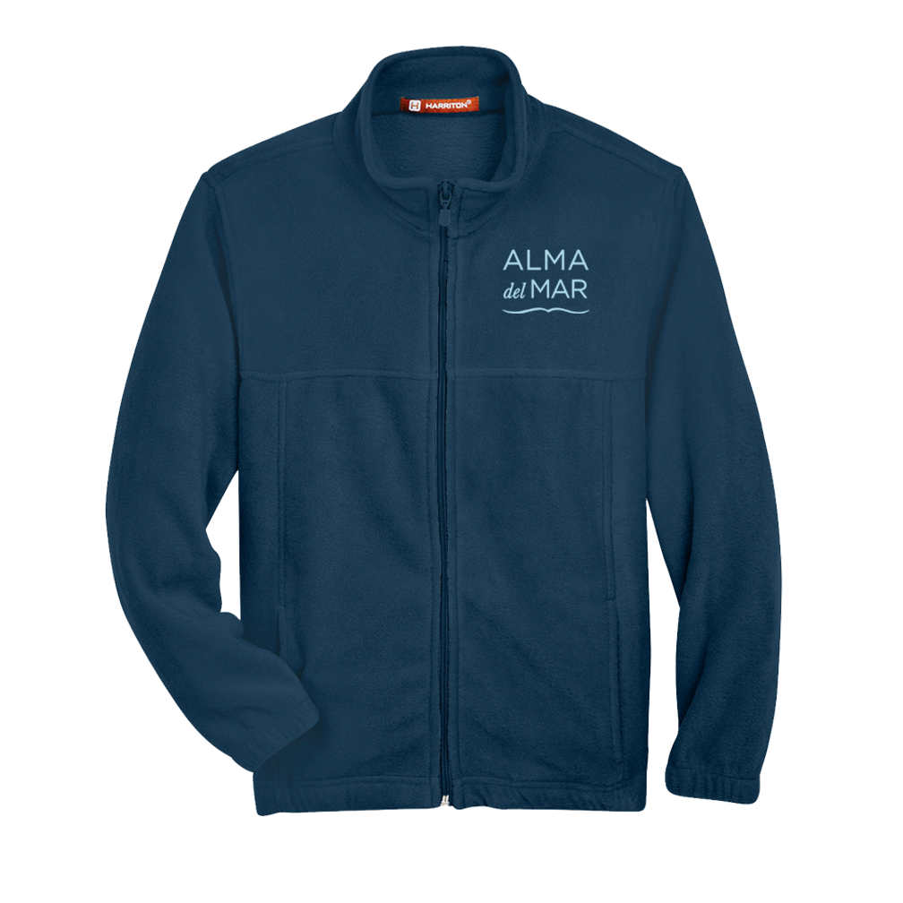Navy Blue Fleece Jacket